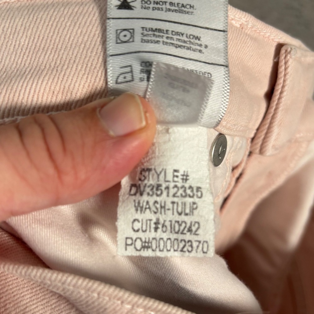 Vince Skinny Crop Jeans Size 29 Tulip Pink Cotton Elastane Soft Pink‎ Denim - Picture 3 of 16